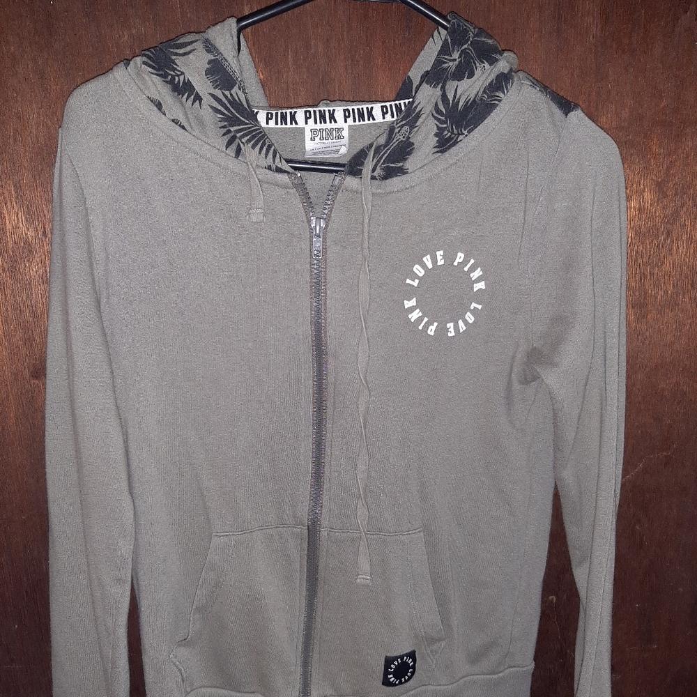 Pink full zip Jacket size xs